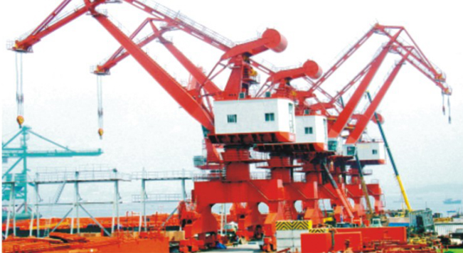 Lifting rails are used in Indian ports